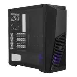 Gabinete Cooler Master MasterBox K501L RGB con Ventana, Midi-Tower, ATX, USB 3.0, sin Fuente, Negro 