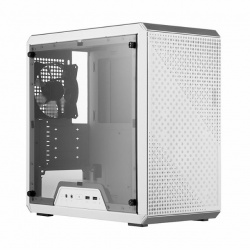 Gabinete Cooler Master Q300L, Midi-Tower, Micro-ATX/Mini-ITX, USB 3.0, sin Fuente, 1 Ventilador Instalado, Blanco 