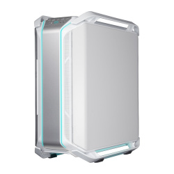 Gabinete Cooler Master Cosmos C700M, Full Tower, ATX/EATX/Micro-ATX/Mini-ITX, USB 3.0, sin Fuente, 4 Ventiladores Instalados, Blanco ― Cuenta con daño debajo del cristal en el panel frontal. 