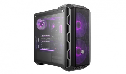 Gabinete Cooler Master MasterCase H500 con Ventana, Midi-Tower, ATX/Micro-ATX/Mini-ITX, USB 3.0, sin Fuente, Gris 