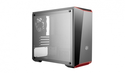Gabinete Cooler Master MasterBox Lite 3.1 TG, Mini-Tower, Micro-ATX/Mini-ITX, USB 2.0/3.0, sin Fuente, 1 Ventilador Instalado, Negro  