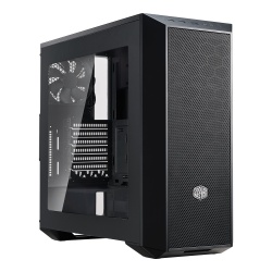 Gabinete Cooler Master MasterBox 5 con Ventana, Midi-Tower, ATX-EATX/Micro-ATX/Mini-ITX, USB 3.0, sin Fuente, Negro 