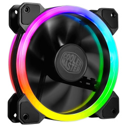 Ventilador Cooler Master MasterFan MF120 S2, 120mm, 1200RPM, ARGB, Negro  