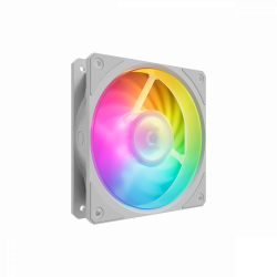 Ventilador Cooler Master Mobius 120P ARGB, 120mm, 2400RPM, Blanco - 3 Piezas 