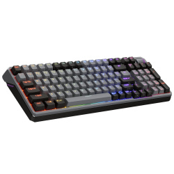 Teclado Gamer Cooler Master MK770 RGB, Teclado Mecánico, Switch Kailh Box V2 Switch, Inalámbrico, USB, Negro (Inglés) 