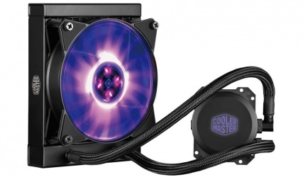 Cooler Master MasterLiquid ML120L RGB Enfriamiento Liquido para CPU, 1x 120mm, 650-2000RPM 