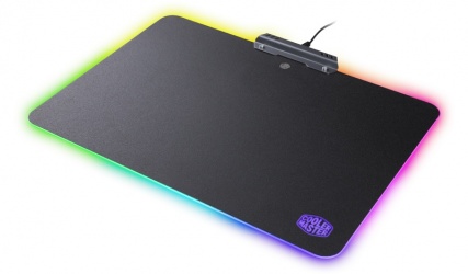 Mousepad Gamer Cooler Master RGB Hard, 35 x 24.6cm, Grosor 2mm, Negro 