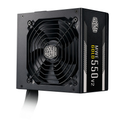 Fuente de Poder Cooler Master MWE Gold 550 - V2 80 PLUS Gold, 24-pin ATX, 120mm, 550W 
