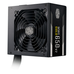 Fuente de Poder Cooler Master MWE Gold 650 - V2 80 PLUS Gold, 24-pin ATX, 120mm, 650W  