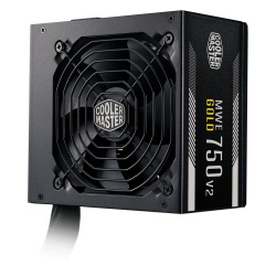Fuente de Poder Cooler Master MWE GOLD 750 - V2 80 PLUS Gold, 24-pin ATX, 120mm, 750W  