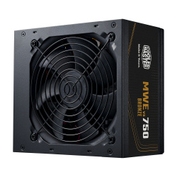 Fuente de Poder Cooler Master MWE 750 BRONZE V3 80 PLUS Bronze, 24-pin ATX, 120mm, 750W 