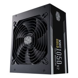 Fuente de Poder Cooler Master MWE Gold 1050 V2 80 PLUS Gold, Modular, 24-pin ATX, 140mm, 1050W  
