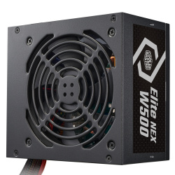 Fuente de Poder Cooler Master Elite Nex W500 80 PLUS, 24-pin ATX, 120mm, 500W ― ¡Envío gratis limitado a 5 unidades por cliente! 