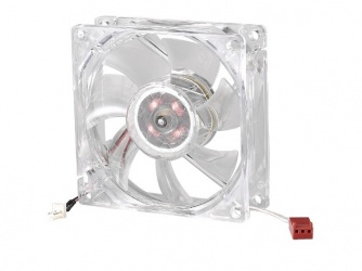 Ventilador Cooler Master LED On/Off, 80mm, 1800RPM, Blanco 