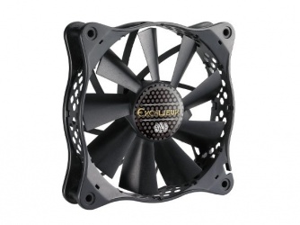 Ventilador Cooler Master Case Fan Excalibur, 120mm, 600RPM, Negro 