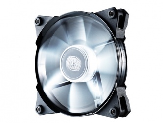 Ventilador Cooler Master JetFlo 120, LED Blanco, 120mm, 800-2000RPM 