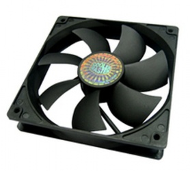 Ventilador Cooler Master Silent Fan 120 SI2, 120mm, 1200RPM, Negro - 4 Piezas 