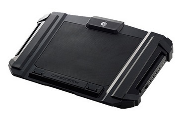 Cooler Master Storm SF-17 para Laptop 19'', con 1 Ventilador de 1200RPM, Negro 