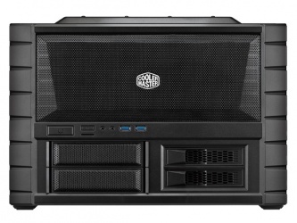 Gabinete Cooler Master HAF XB EVO, Midi-Tower, ATX/micro-ATX/mini-iTX, USB 3.0, sin Fuente, Negro 