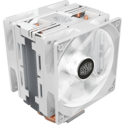 Disipador CPU Cooler Master Hyper 212 LED Turbo White Edition, 120mm, 600 - 1600RPM, Blanco 
