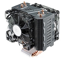 Disipador CPU Cooler Master Hyper N520, S-1366/1156, S-AM3/AM2, 103mm, 1800RPM, Negro 