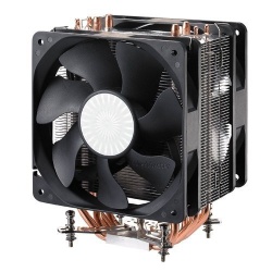 Disipador CPU Cooler Master Hyper 212 Plus, S-1156/1366, 120mm, 2000RPM, Negro/Gris 