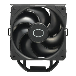 Disipador CPU Cooler Master Hyper 212 Black, 120mm, hasta 2500RPM, Negro ― Equipo recuperado, sin caja original y solo con soporte para socket AM4/AM5 