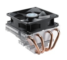Disipador CPU Cooler Master Vortex Plus, S-1366/1156, S-AM3/AM2, 116mm, 2800RPM, Negro 