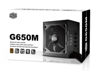 Fuente de Poder Cooler Master G650M 80 PLUS Bronze, ATX, 120mm, 650W 