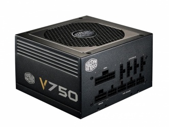 Fuente de Poder Cooler Master V750 80 Plus Gold, 20+4 pin ATX, 120mm, 750W 