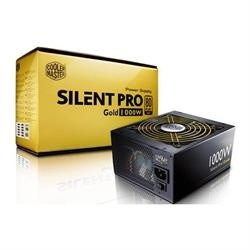 Fuente de Poder Cooler Master Silent Pro Gold, 20+4 pin ATX, 1000W 