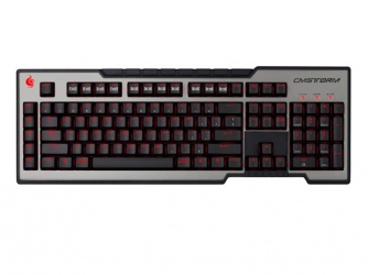 Teclado Gamer Cooler Master Storm Trigger + Switch Cherry Brown, USB, Negro/Rojo 