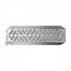 Cooler Master Gabinete de Disco Duro Oracle Air, M.2, USB C 3.2, Plata 