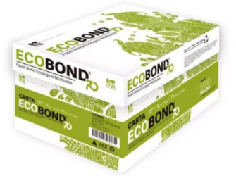 Copamex Papel Bond Ecológico Ecobond 70 70g/m², 5000 Hojas de Tamaño Carta, Blanco 