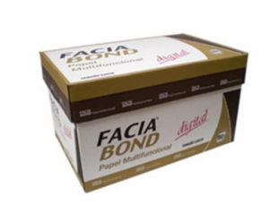 Copamex Papel Facia Bond 75g/m², 5000 Hojas de Tamaño Oficio, Blanco 