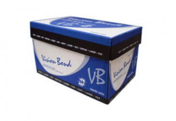 Copamex Papel Vision Bond 75g/m², 5000 Hojas de Tamaño Carta, Blanco 