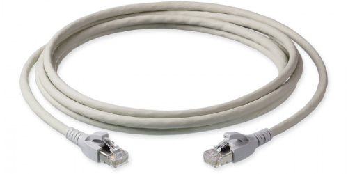 Corning Cable Patch Cat6a S/FTP RJ-45 Macho - RJ-45 Macho, 1 Metro, Gris 