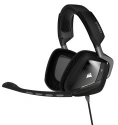 Corsair Audífonos Gamer VOID USB Dolby 7.1 RGB, Alámbrico, 1.8 Metros, Negro/Blanco 
