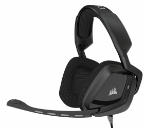Corsair Audífonos Gamer VOID Surround Hybrid con USB Dolby 7.1, Alámbrico, 3.5mm, Negro 