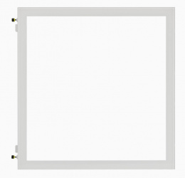 Corsair Panel de Vidrio Templado AIRFLOW para iCUE 4000X/4000D/4000D, Blanco 