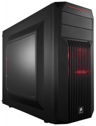 Gabinete Corsair Carbide SPEC-02 LED Rojo, Midi-Tower, ATX/micro-ATX/mini-iTX, 2x USB 3.0, sin Fuente, Negro 