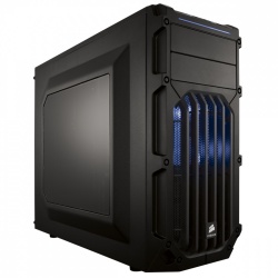 Gabinete Corsair Carbide SPEC-03 LED Azul, Midi-Tower, ATX/micro-ATX/mini-iTX, USB 3.0, sin Fuente, Negro 