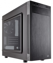 Gabinete Corsair Carbide 88R con Ventana, Midi-Tower, micro-ATX/mini-iTX, USB 2.0/3.0, sin Fuente, Negro 