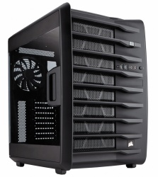 Gabinete Corsair Carbide Air 740 con Ventana, Midi-Tower, ATX/Micro-ATX/Mini-ATX, USB 3.0, sin Fuente, Negro 