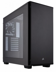 Gabinete Corsair Carbide 270R con Ventana LED Rojo, Midi-Tower, ATX/Micro-ATX/Mini-ITX, USB 3.0, sin Fuente, Negro 