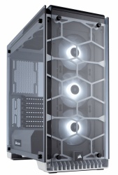 Gabinete Corsair 570X con Ventana, Midi-Tower, ATX/Micro-ATX/Mini-ITX, USB 3.0, sin Fuente, Blanco 