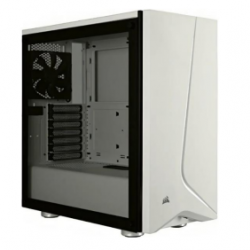 Gabinete Corsair Spec-06, Midi-Tower, ATX/Micro-ATX/Mini-ITX, USB 3.0, sin Fuente, 2 Ventiladores Instalados, Blanco 