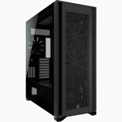 Gabinete Corsair 7000D Airflow, Full Tower, ATX/Micro-ATX/Mini-ITX, USB 3.0, sin Fuente, 3 Ventiladores Instalados, Negro 