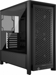 Gabinete Corsair FRAME 4000D RS, Midi-Tower, ATX/EATX/Micro-ATX/Mini-ITX, USB 3.0, sin Fuente, 3 Ventiladores Instalados, Negro 