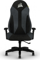 Corsair Silla Gamer TC60 FABRIC, hasta 120Kg, Negro/Gris 